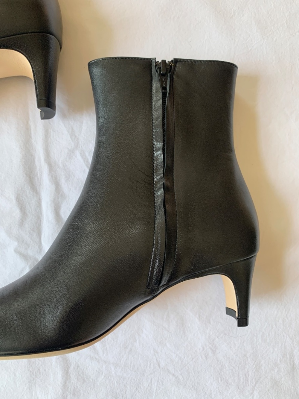 Staud Wally Leather Ankle Boots Black 37 - Picture 10 of 16